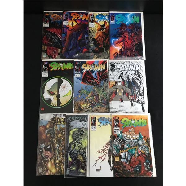 LOT OF 11 SPAWN COMICS - IMAGE COMICS