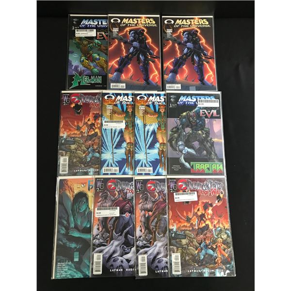 LOT OF 11 MASTERS OF THE UNIVERSE COMICS - IMAGE COMICS