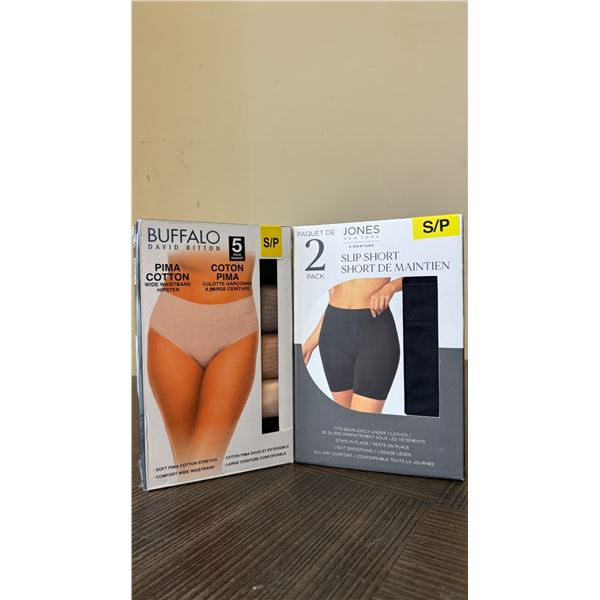 Brand New Buffalo & Jones New York Women’s Underwear Lot – Size Small
