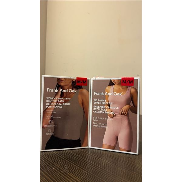 Brand New - Brand New Frank And Oak Women’s Tank & Boxer Brief Bundle – Size M
