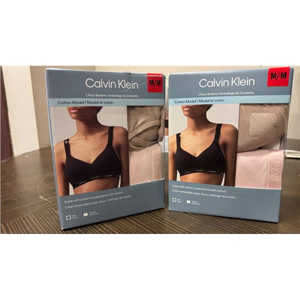 Brand New - Brand New Calvin Klein Cotton Modal Bralettes – Size M