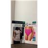 Image 1 : Brand New - Brand New Tahari Ribbed Tank Tops & Room Service Hi-Cut Underwear – Size XL