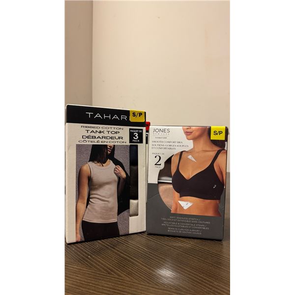 Brand New - Brand New Tahari Ribbed Tank Tops & Jones New York Comfort Bras – Size S