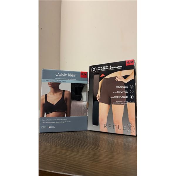 Brand New - Brand New Calvin Klein Bralettes & Reflex High-Waist Sculpting Shorts – Size Me