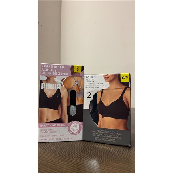 Brand New - Brand New Puma Sports Bras & Jones New York Smooth Comfort Bras – Size Small
