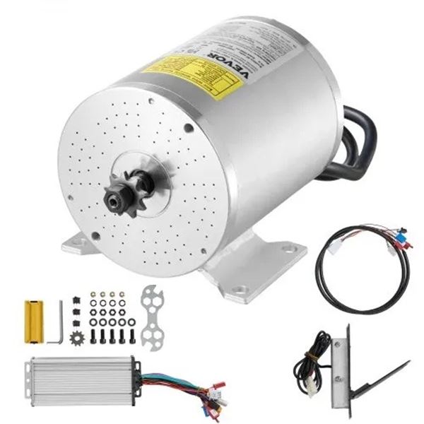 Brand New - Brand New 1800W 48V Brushless DC Motor Kit with Speed Controller & Throttle