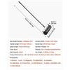 Image 1 : Brand New - Brand New 21-Inch Heavy-Duty Manual Rolling Lawn Aerator with 33 Spikes
