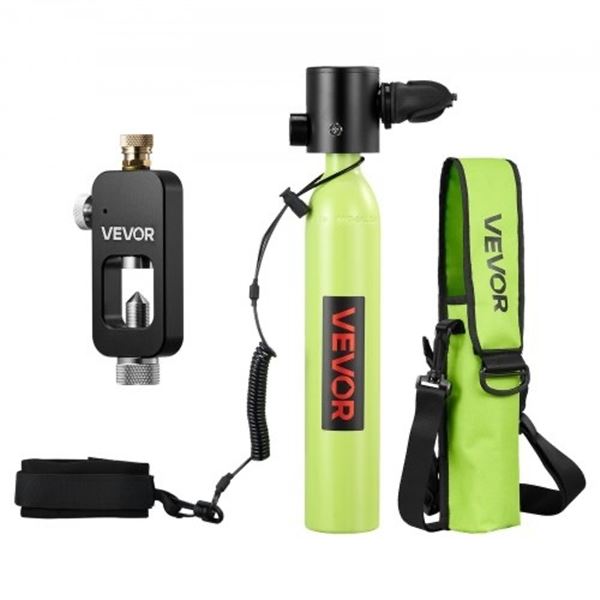 Brand New - Brand New 0.5L Portable Mini Scuba Diving Tank with Refill Adapter and Carry Bag