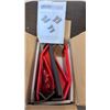 Image 2 : Brand New - Brand New 2-Piece Heavy-Duty Tractor Bucket Edge Protectors – Red