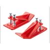 Image 5 : Brand New - Brand New 2-Piece Heavy-Duty Tractor Bucket Edge Protectors – Red