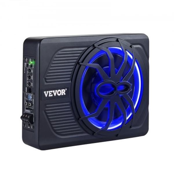 Brand New - Brand New 10-Inch 440W Slim Powered Under-Seat Car Subwoofer