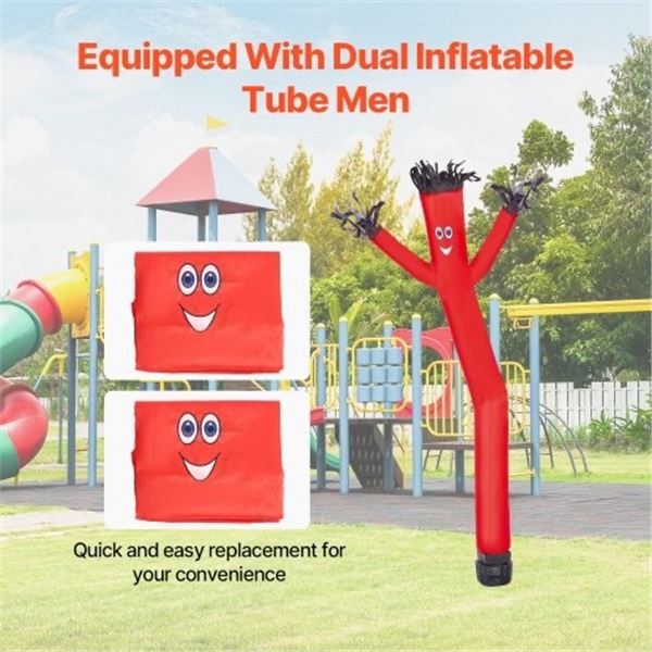 Brand New - Brand New 6-Foot Inflatable Air Dancer Set with Blower – 2 Pack