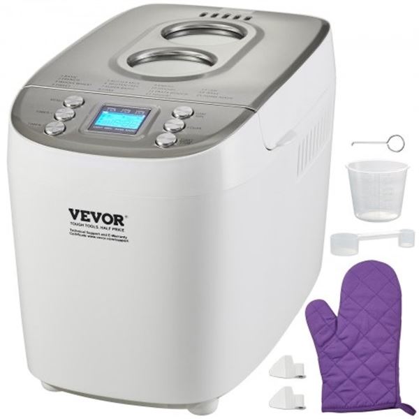 Brand New - Brand New 15-in-1 Automatic Bread Maker – 3 lb Capacity, 950W