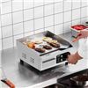 Image 2 : Brand New - Brand New 14-Inch Commercial Electric Flat Top Griddle – 1700W