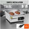 Image 3 : Brand New - Brand New 14-Inch Commercial Electric Flat Top Griddle – 1700W