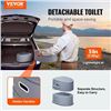 Image 4 : Brand New - Brand New Portable Camping Toilet with Detachable Bucket