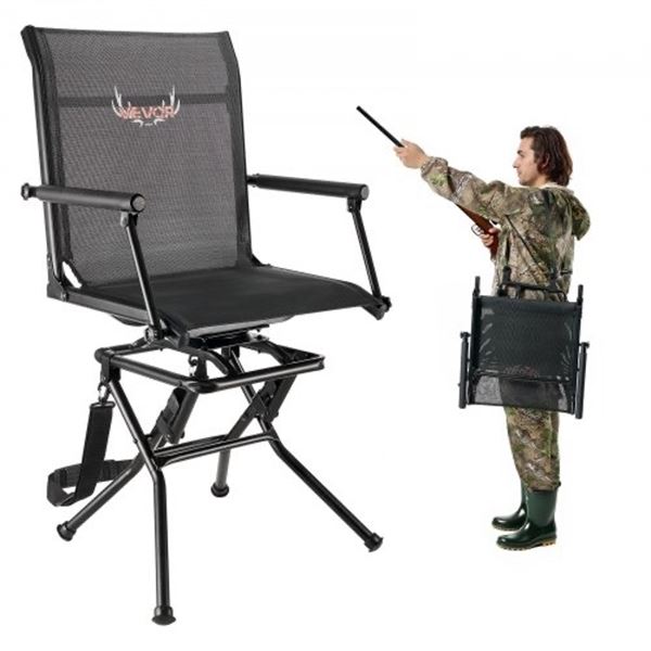 Brand New - Brand New 360° Silent Swivel Folding Hunting Chair