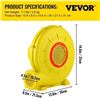 Image 6 : Brand New - Brand New 450W 0.6HP Air Blower for Inflatable Bounce Houses