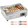 Image 1 : Brand New - open box- 21” Commercial Electric Flat Top Griddle – 3200W