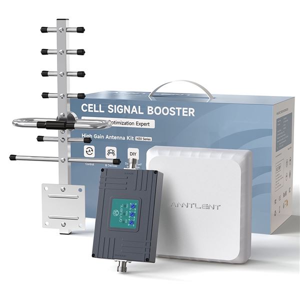 Brand New - Brand New N30 Cell Phone Signal Booster Kit with High-Gain Antennas