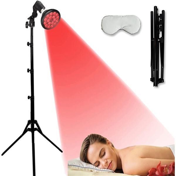 Brand New - Brand New Red Light Therapy Lamp with Adjustable Tripod Stand