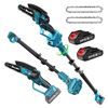 Image 1 : Brand New - Brand New SeeSii 2-in-1 Cordless Pole Saw & 6-Inch Mini Chainsaw