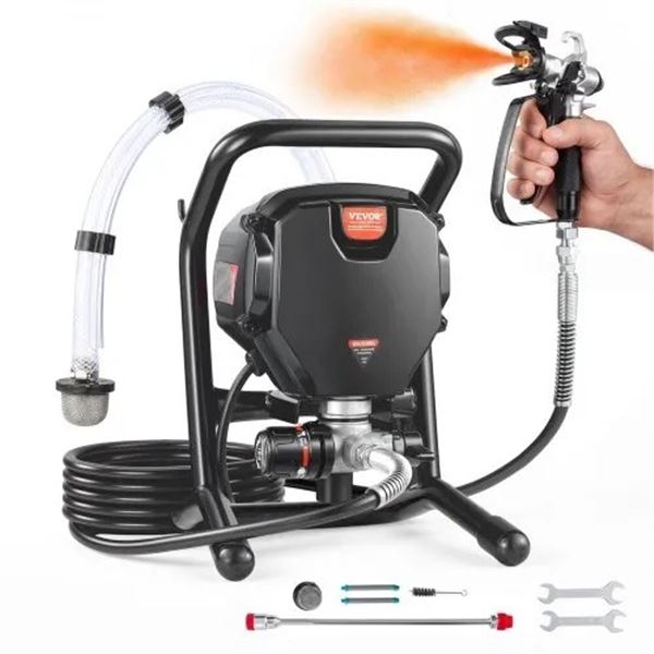 Brand New - Brand New 750W High Pressure Airless Paint Sprayer – 3000 PSI