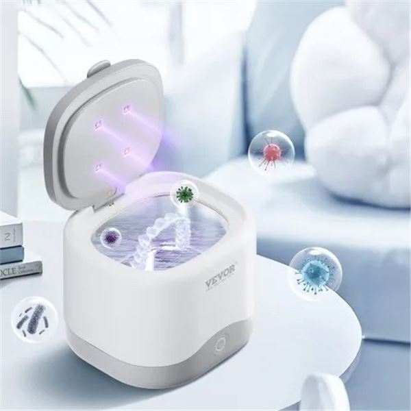 Brand New - Brand New SJ-H6 Ultrasonic Cleaner 200ML with UV Light