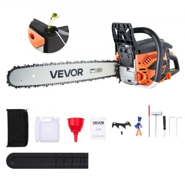 Brand New - Brand New 62CC Gas Chainsaw 20" 3.8HP 2-Stroke CN-62G