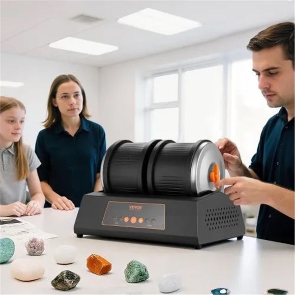 Brand New - Brand New KD-C8021 Rock Tumbler Kit 8 lbs Double Barrel