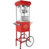 Image 6 : Brand New - Brand New VEVOR Popcorn Machine with Cart 8oz 800W Commercial Popper Red