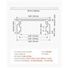 Image 6 : Brand New - Brand New  6-Pack U Shape LED Aluminum Channel 3.3ft U-3.3-6