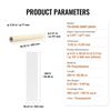 Image 2 : Brand New - Brand New Carpet Protection Film 36” x 200’ Transparent TR-W300-50BP-2