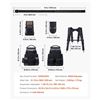 Image 4 : Brand New - Professional Tool Belt with 19 Pockets + Tool Ring