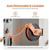 Image 2 : Brand New - Brand New 50 FT Retractable Air Hose Reel, 3/8” Hose, 300 PSI