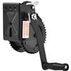 Image 2 : Brand New - Brand New 2,000 lb Hand Crank Winch with 23 FT Polyester Strap