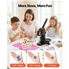 Image 4 : Brand New - Brand New VEVOR 3-in-1 Button Maker Machine JMB-X3 Black