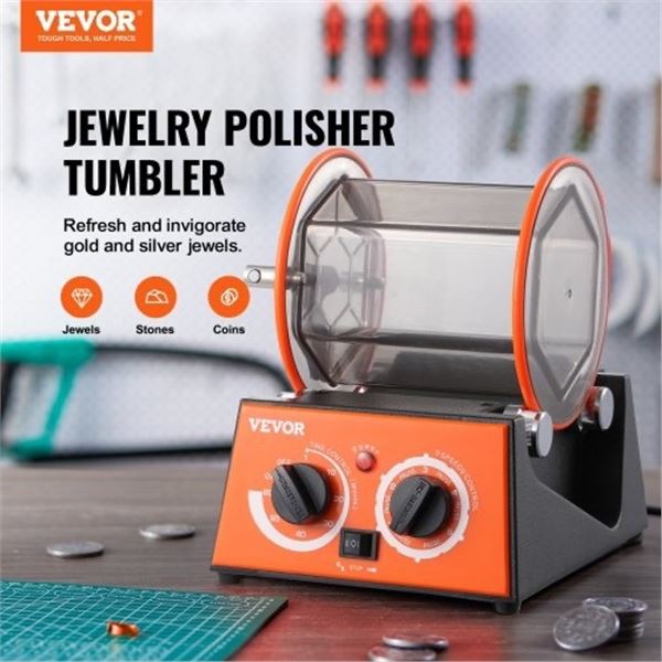Brand New - Brand New VEVOR Jewelry Polisher Tumbler KD-68081 3KG