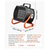 Image 3 : Brand New - Brand New VEVOR Greenhouse Heater BGP3102-15 1500W