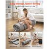 Image 5 : Brand New - Brand New Twin-Size Foldable Japanese Tatami Floor Mattress – Grey