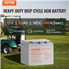 Image 2 : Brand New - Brand New 12V 40Ah Deep Cycle Rechargeable AGM Gel Battery