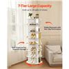 Image 2 : Brand New - Brand New VEVOR Rotating Shoe Rack Tower OY-XZXJ-07-7 Black
