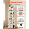 Image 3 : Brand New - Brand New VEVOR Rotating Shoe Rack Tower OY-XZXJ-07-7 Black