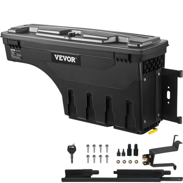 Brand New - VEVOR Rotatable Truck Bed Storage Box with Lock