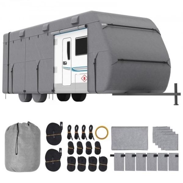 Brand New - Brand New VEVOR XYDFCZ20-22 RV Cover 20-22 ft Travel Trailer 4-LayerDescription: