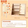 Image 2 : Brand New - Brand New 4-Tier Kids Wooden Bookshelf and Toy Storage Organizer