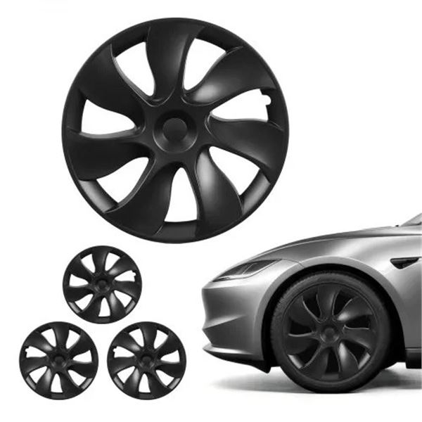 Brand New - Brand New VEVOR tslY2 Wheel Rim Cover Hubcaps 19" R19 for Tesla Model Y 2020-2024 7-Spok