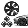 Image 1 : Brand New - Brand New VEVOR tslY2 Wheel Rim Cover Hubcaps 19" R19 for Tesla Model Y 2020-2024 7-Spok