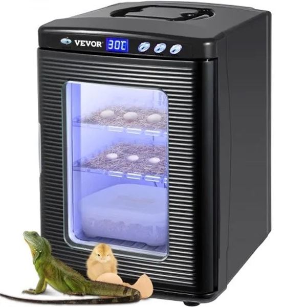 Brand New - Brand New 25L Digital Reptile Egg Incubator and Hatcher – Black