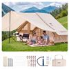 Image 1 : Brand New - Brand New 3–5 Person Inflatable Camping Tent with Canopy & Hand Pump –